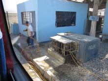 前を向いて背筋を伸ばして-消毒